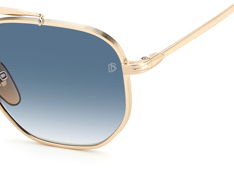David Beckham DB 1079/S Gold Havana/ Blue Lens