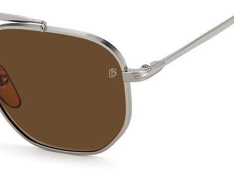 David Beckham DB 1079/S Ruthenium/ Brown Lens