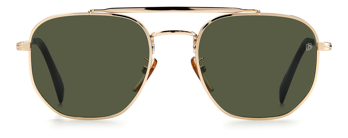 David Beckham DB 1079/S Gold/ Green Lens