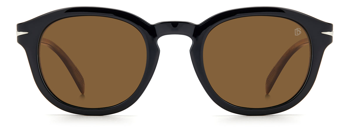 David Beckham DB 1080/CS Black Striped Brown/ Bronze Lens Polarised