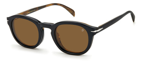 David Beckham DB 1080/CS Black Striped Brown/ Bronze Lens Polarised