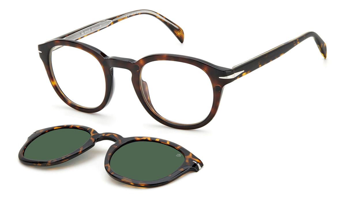 David Beckham DB 1080/CS Havana/ Green Lens Polarised