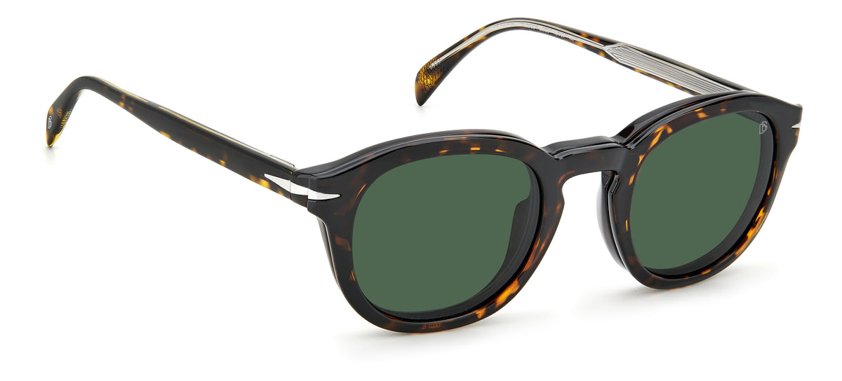 David Beckham DB 1080/CS Havana/ Green Lens Polarised