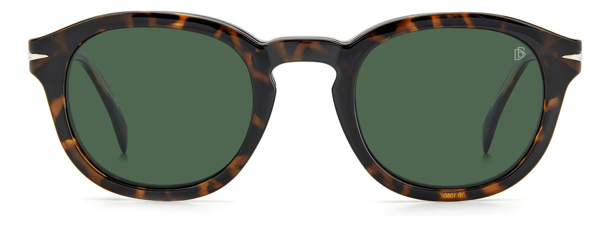 David Beckham DB 1080/CS Havana/ Green Lens Polarised