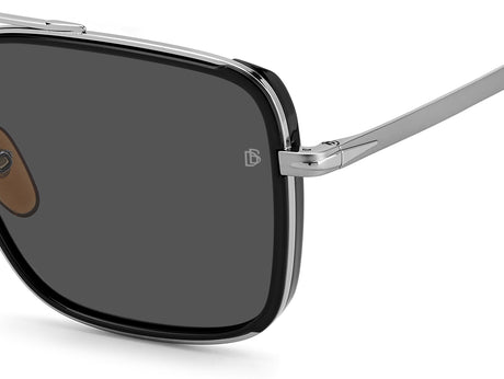 David Beckham DB 7083/G/S Black Ruthenium/ Grey Lens Polarised 59 / Plastic / Metal