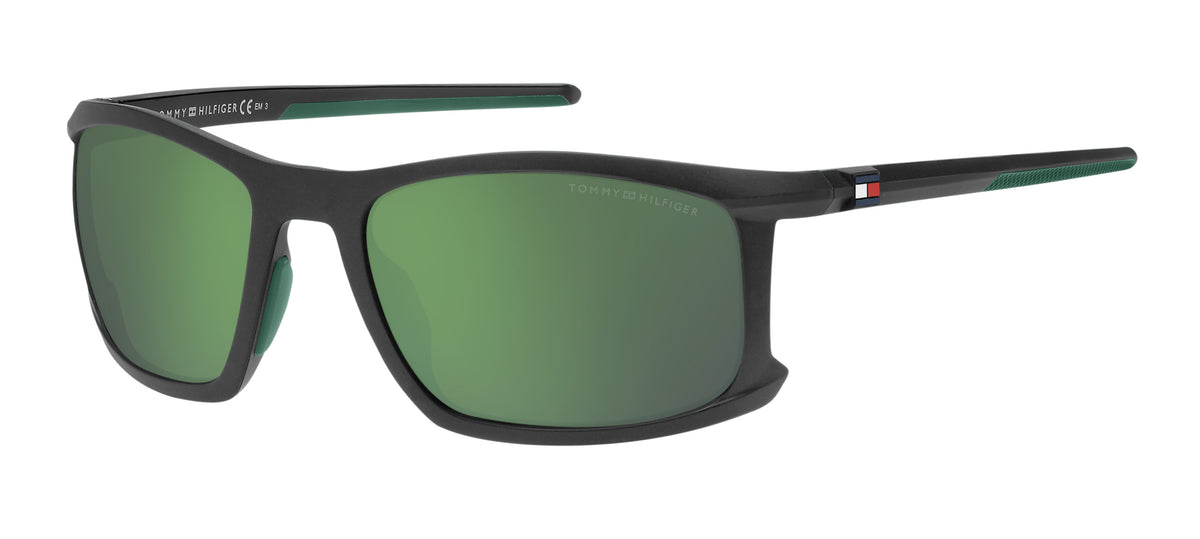 Tommy Hilfiger TH 1915/S Matte Black/ Green Multilayer