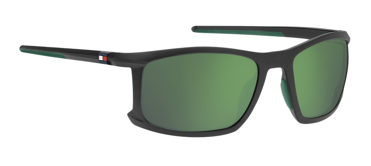 Tommy Hilfiger TH 1915/S Matte Black/ Green Multilayer