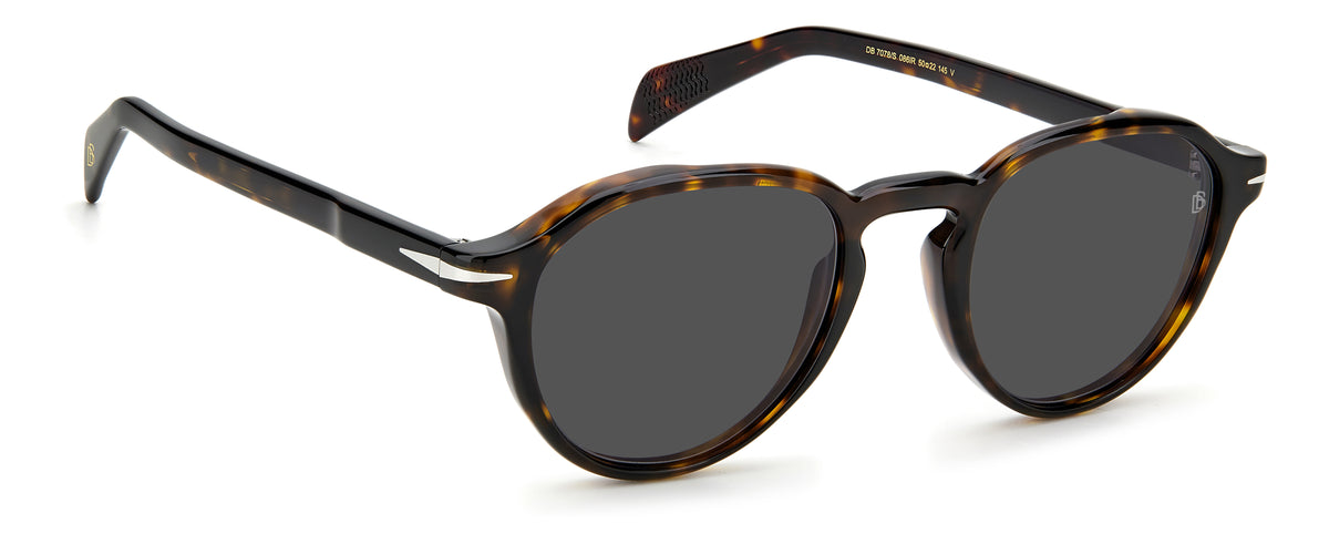 David Beckham DB 7078/S Havana/ Grey Lens