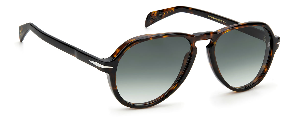 David Beckham DB 7079/S Havana/ Green Lens