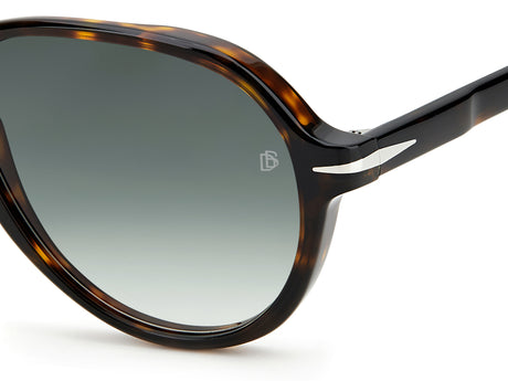 David Beckham DB 7079/S Havana/ Green Lens