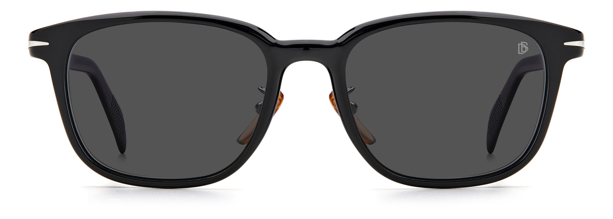 David Beckham DB 7081/F/S Black/ Grey Lens Polarised