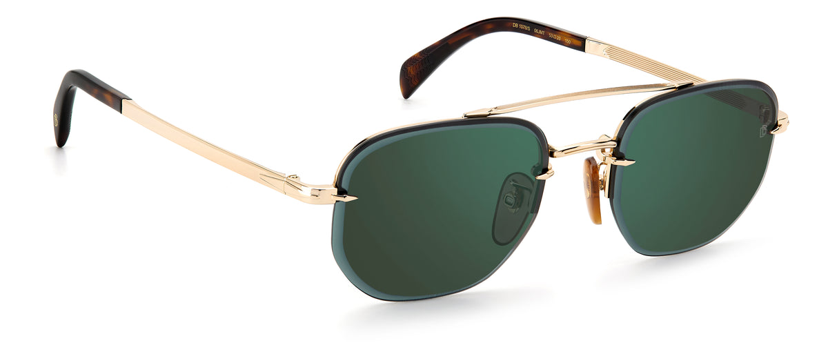 David Beckham DB 1078/S Gold Havana/ Green Lens 53 / Plastic / Metal