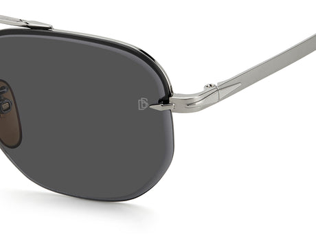 David Beckham DB 1078/S Ruthenium Black/ Grey Lens