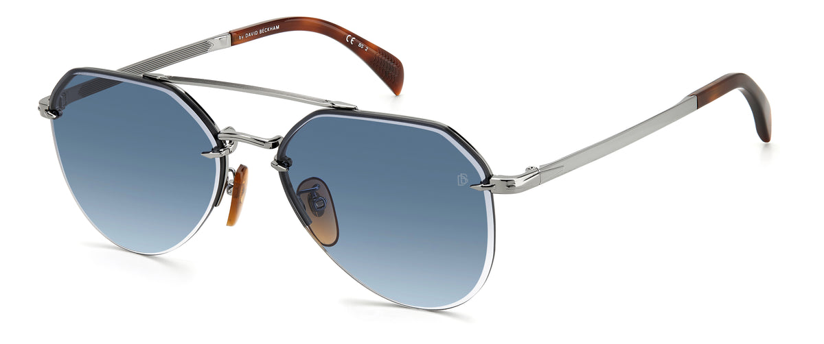 David Beckham DB 1090/G/S 31Z 08 59 Ruthenium Havana / Dark Blue Lenses