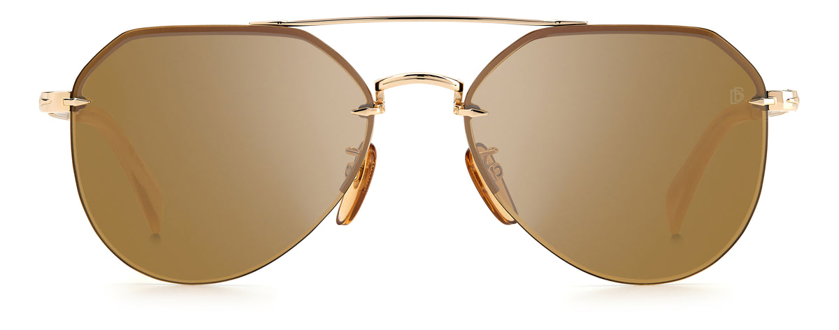 David Beckham DB 1090/G/S Gold Beige Horn/ Silver Lens 59 / Plastic / Metal