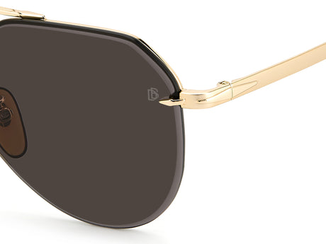 David Beckham DB 1090/G/S Gold Black_/ Grey Lens 59 / Plastic / Metal