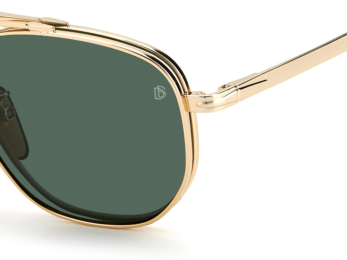 David Beckham DB 1082/G/CS Gold Havana/ Green Lens Polarised