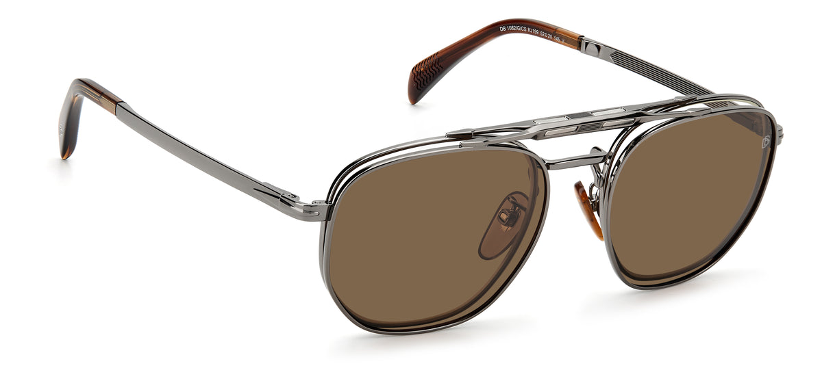 David Beckham DB 1082/G/CS Dark Ruthenium/ Bronze Lens Polarised