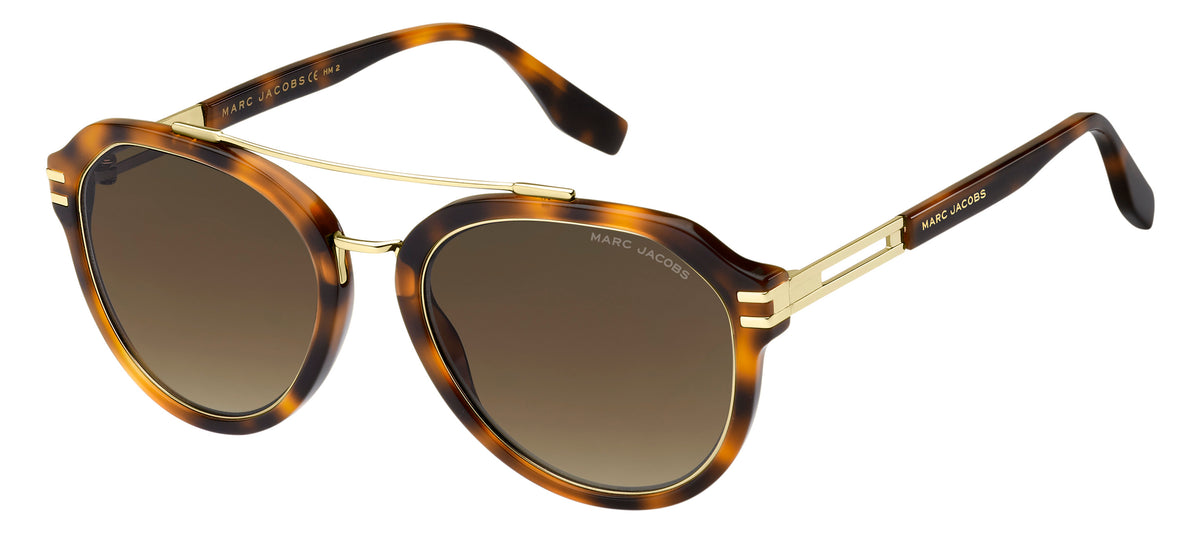Marc Jacobs MARC 585/S-55-2IK HVNA GOLD HA BROWN SF