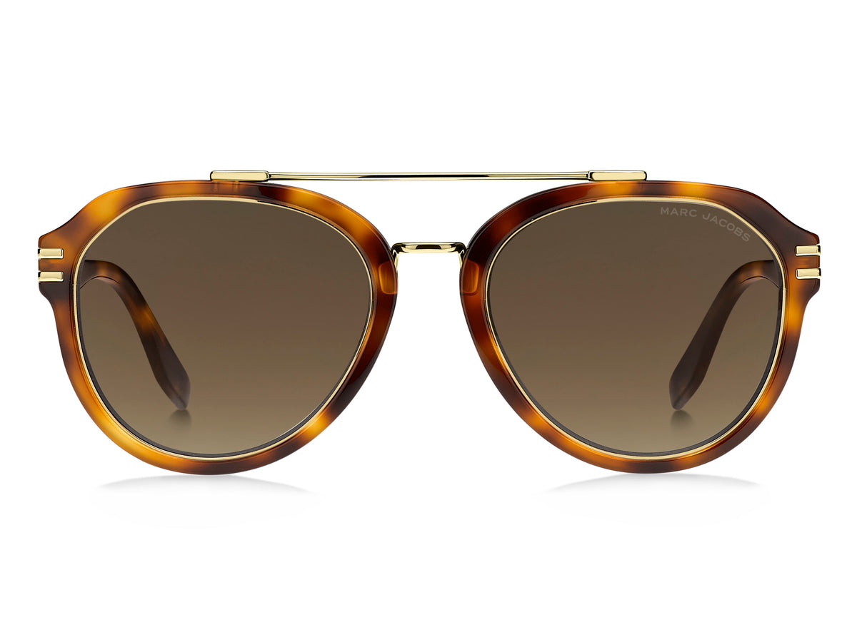 Marc Jacobs MARC 585/S-55-2IK HVNA GOLD HA BROWN SF