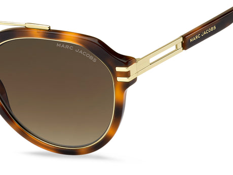 Marc Jacobs MARC 585/S-55-2IK HVNA GOLD HA BROWN SF