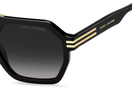 Marc Jacobs MARC 587/S-53-807 BLACK 9O DARK GREY SF