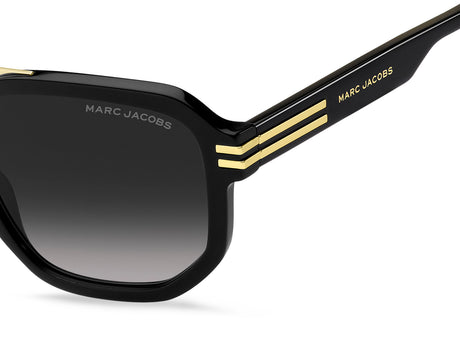Marc Jacobs MARC 588/S-53-807 BLACK 9O DARK GREY SF