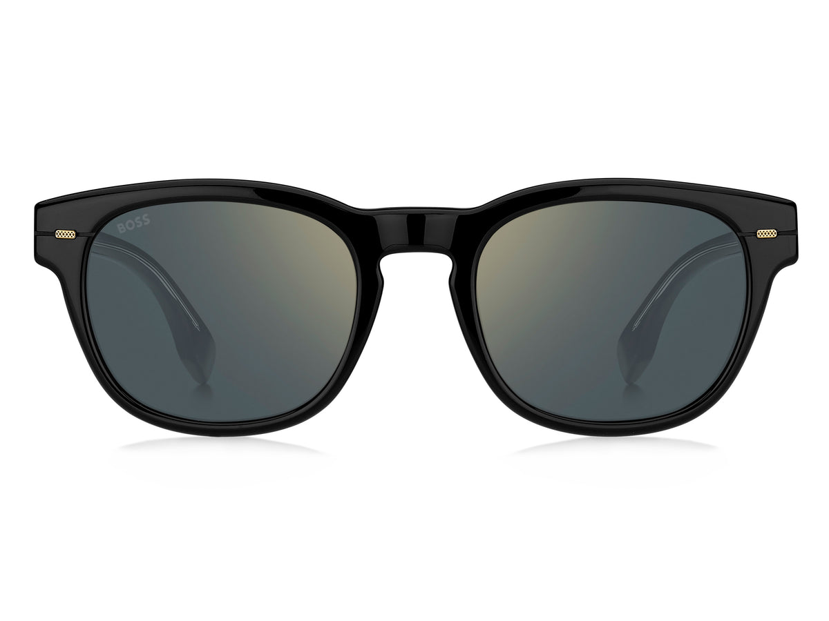 BOSS 1380/S Black/ Gold Mirror