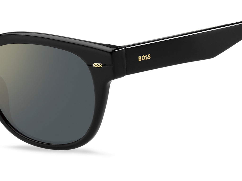 BOSS 1380/S Black/ Gold Mirror
