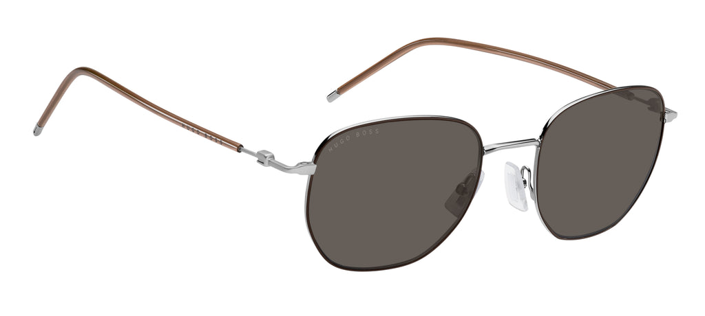 BOSS 1370/S Matte Brown Silver/ Grey
