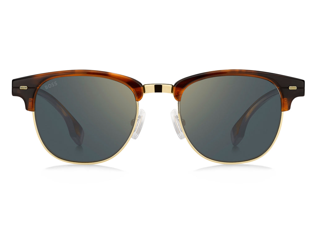 BOSS 1381/S T5U K1 50 Gold Brown Horn 
Gold Mirror Lenses