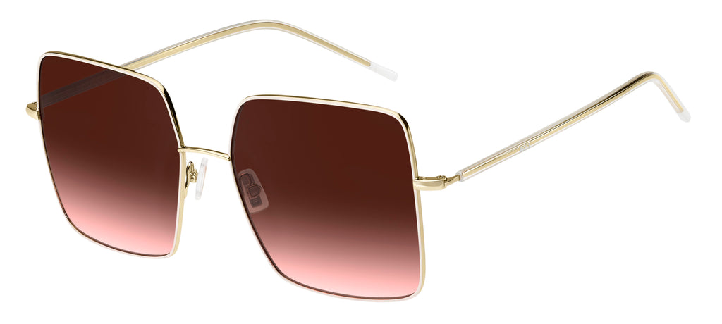 BOSS 1396/S Y3R M2 58 Gold Ivory 
Brown Pink Lenses