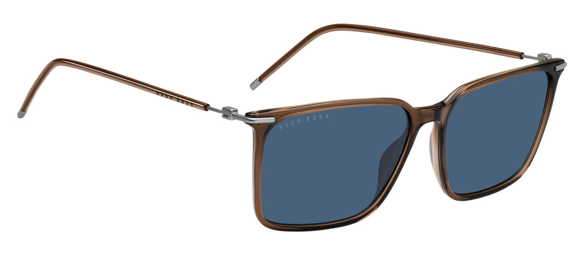 BOSS 1371/S 09Q KU 57 Brown 
Blue Avio Lenses
