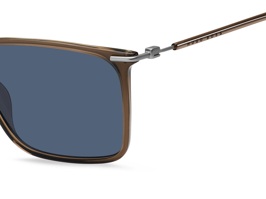 BOSS 1371/S 09Q KU 57 Brown 
Blue Avio Lenses