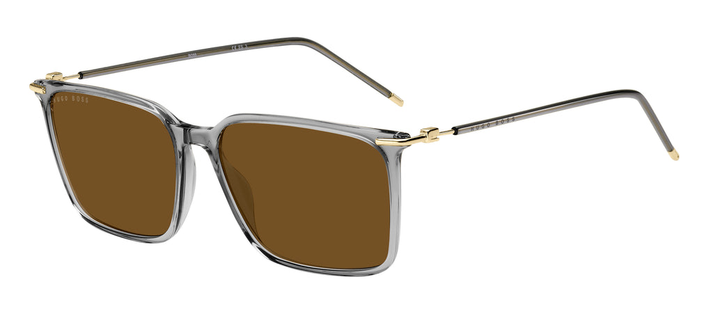 BOSS 1371/S Grey/ Brown 57 / Plastic / Acetate