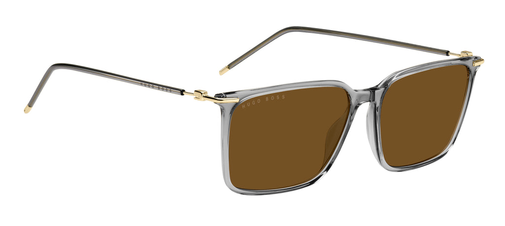 BOSS 1371/S Grey/ Brown 57 / Plastic / Acetate