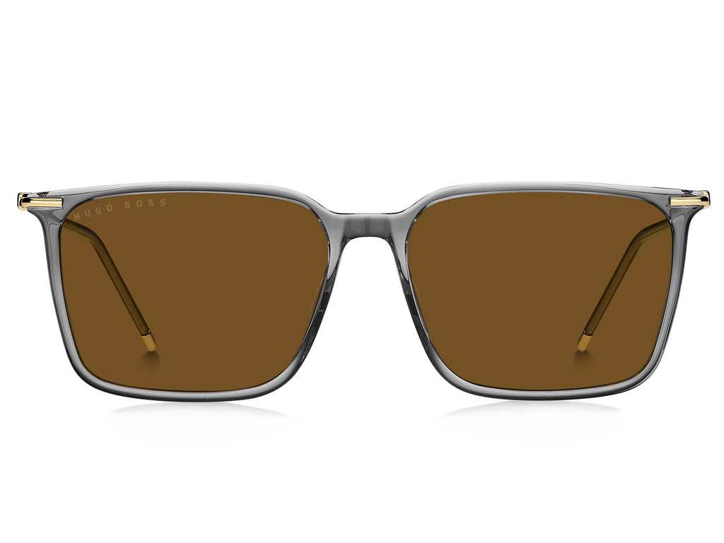 BOSS 1371/S Grey/ Brown 57 / Plastic / Acetate