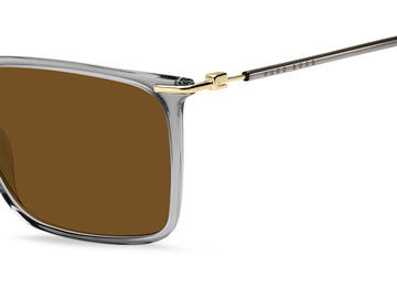 BOSS 1371/S Grey/ Brown 57 / Plastic / Acetate