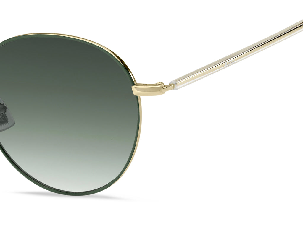 BOSS 1395/S Gold Green/ Grey Green 53 / Plastic / Titanium