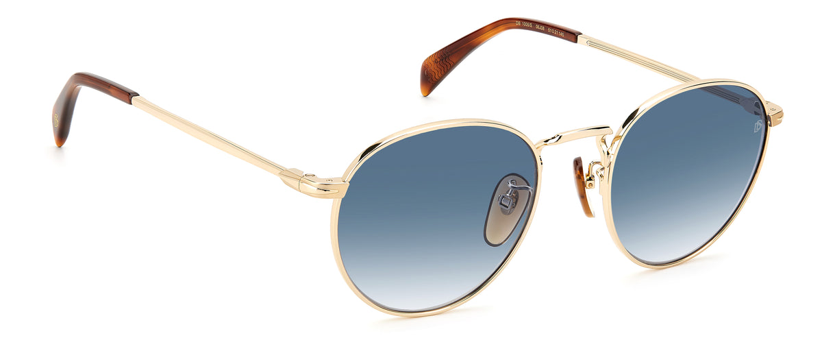 David Beckham DB 1005/S Gold Havana/ Grey Polarized