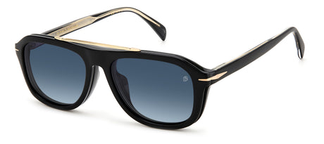 David Beckham DB 7006/G/CS Black Gold/ Blue Lens Polarised