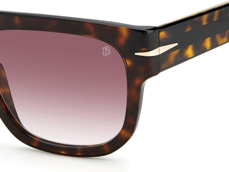 David Beckham DB 7044/S Havana Gold/ Blue Gold Mirror