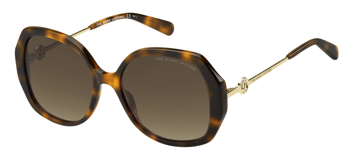 Marc Jacobs MARC 581/S-55-05L HAVANA 2 HA BROWN SF