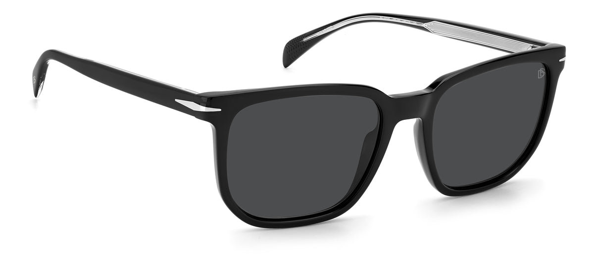 David Beckham DB 1076/S Black Silver/