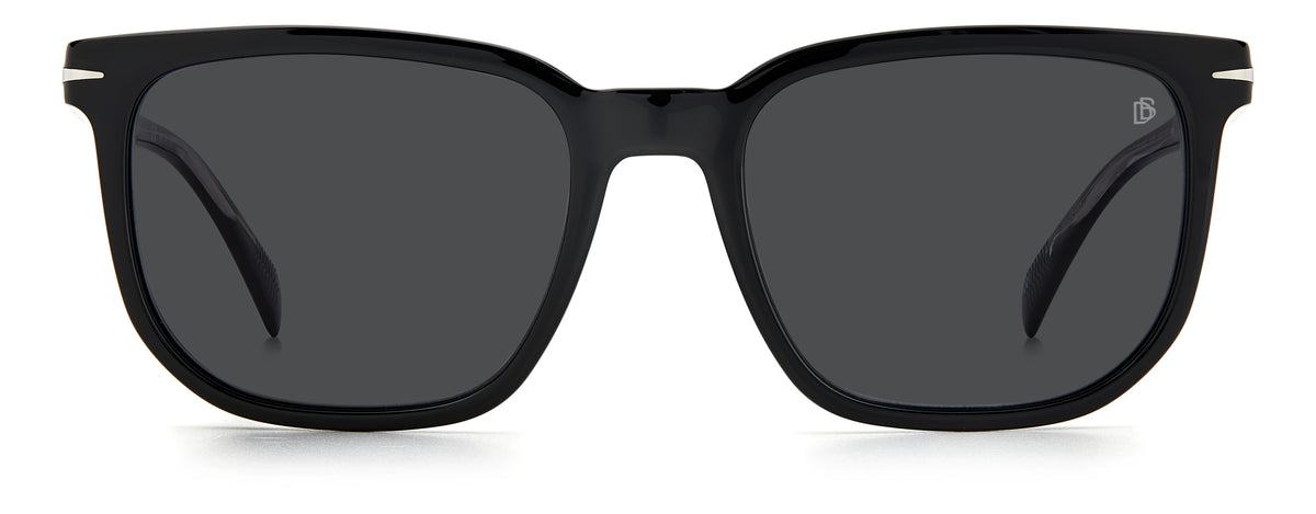 David Beckham DB 1076/S Black Silver/