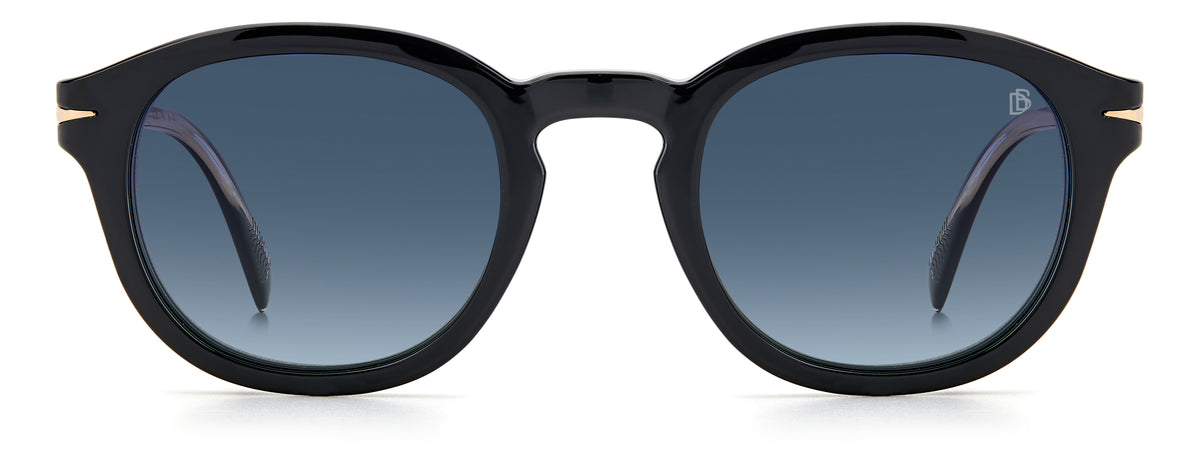 David Beckham DB 1080/CS Black Gold/ Blue Lens Polarised