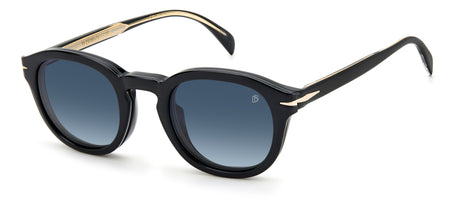 David Beckham DB 1080/CS Black Gold/ Blue Lens Polarised
