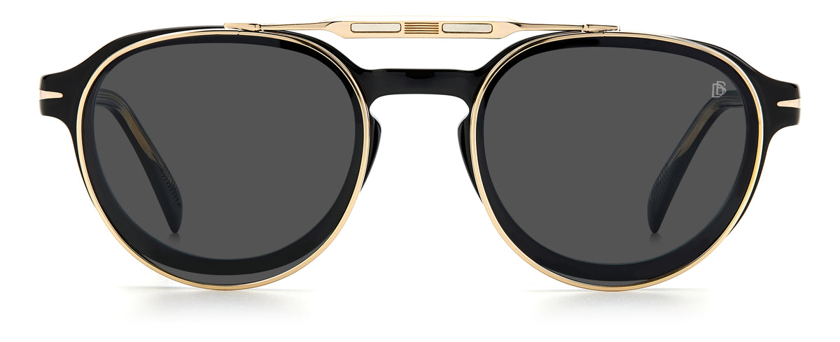 David Beckham DB 1075/CS Black Gold/ Grey Lens Polarised