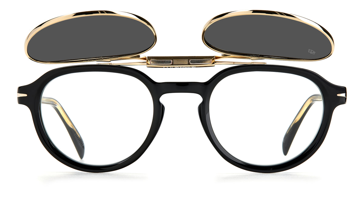David Beckham DB 1075/CS Black Gold/ Grey Lens Polarised