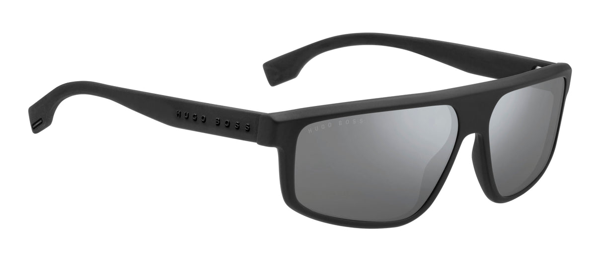 BOSS 1379/S Matte Grey Red/ Silver Mirror
